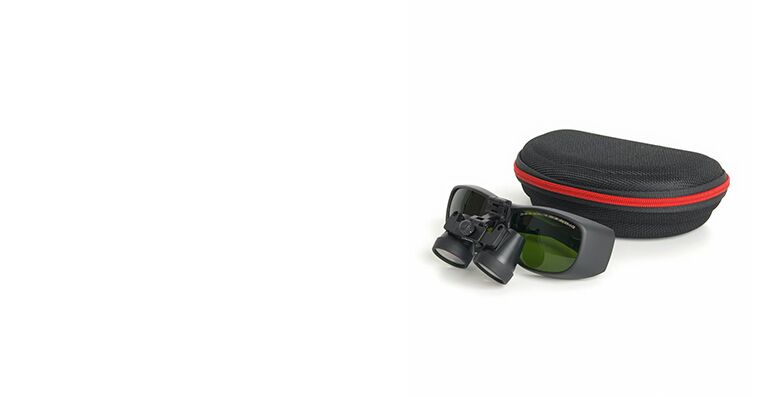 Gafas láser Flip Up